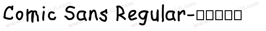 Comic Sans Regular字体转换